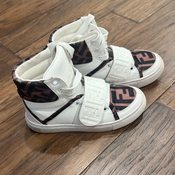 Fendi Kids High-Top Sneakers - Picture 1 of 6